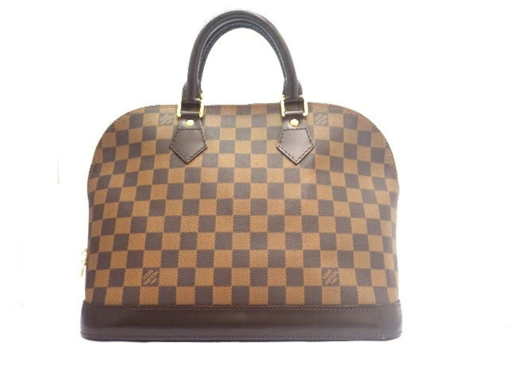 LOUIS VUITTON Bag Handbag Alma Damier